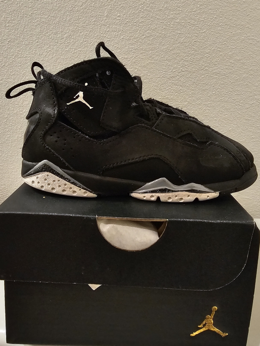 Kids' Jordan Flight Black/Grey